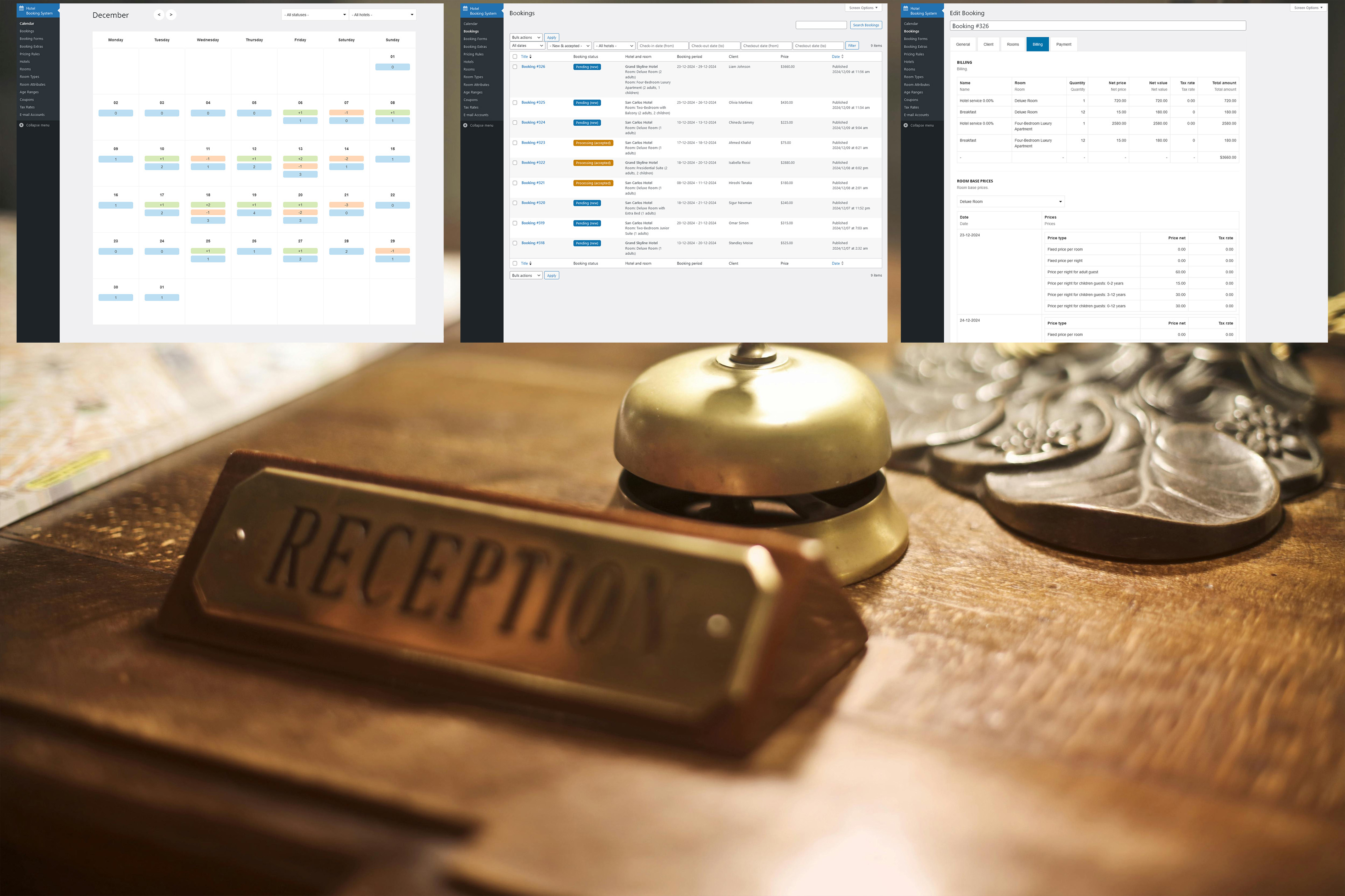 Booking System για Ξενοδοχεία και Καταλύματα