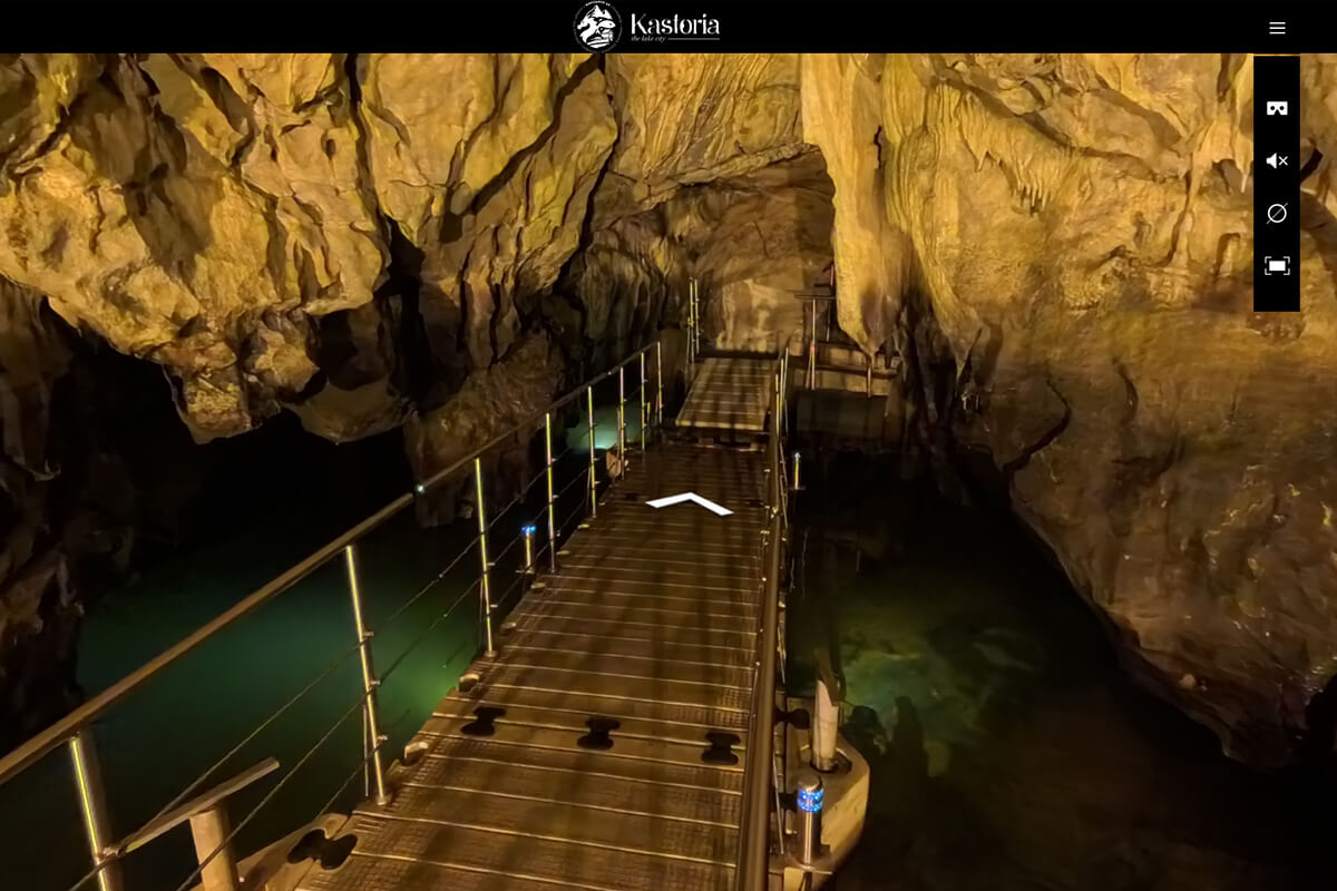 Virtual Tour - Spilaio Drakou Kastoria